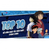 Clip: Top 10 nữ chính được yêu thích nhất Studio Ghibli